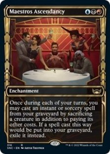 Maestros Ascendancy (Showcase) (Foil)