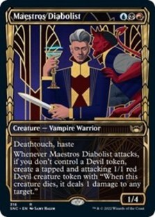 Maestros Diabolist (Showcase) (Foil)