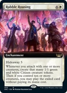 Rabble Rousing (Extended Art) (Foil)