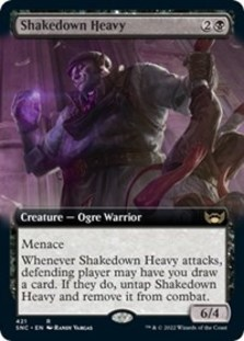 Shakedown Heavy (Extended Art) (Foil)