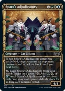 Spara's Adjudicators (Showcase) (Foil)