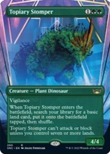 Topiary Stomper (Borderless) (Foil)