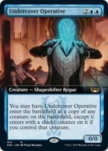 Undercover Operative (Extended Art) (Foil)