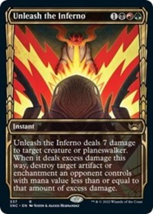 Unleash the Inferno (Showcase) (Foil)