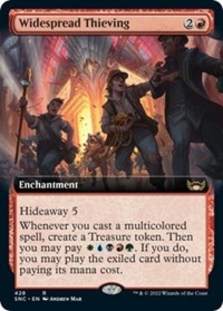 Widespread Thieving (Extended Art) (Foil)