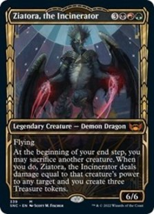 Ziatora, the Incinerator (Showcase) (Foil)