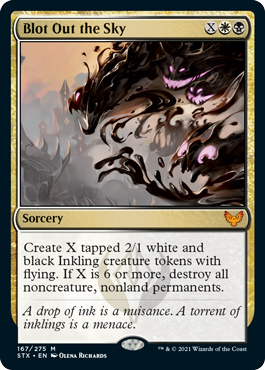 Blot Out the Sky (Foil)
