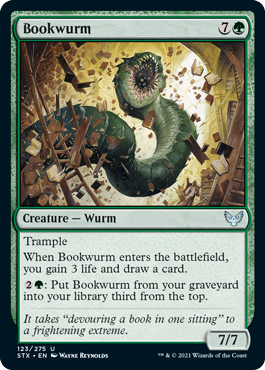 Bookwurm (Foil)