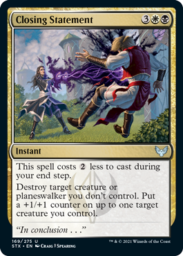 Closing Statement (Foil)