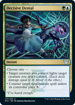 Decisive Denial (Foil) Decisive Denial (Foil)
