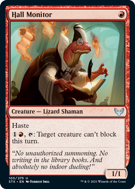 Hall Monitor (Foil)