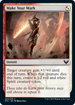 Make Your Mark (Foil)