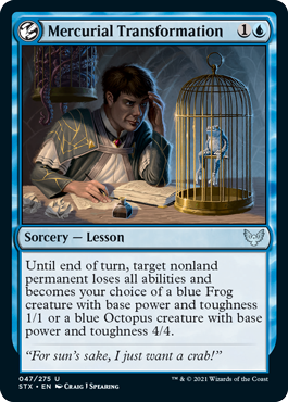 Mercurial Transformation (Foil)