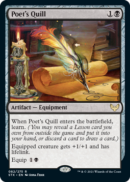 Poet's Quill (Foil)
