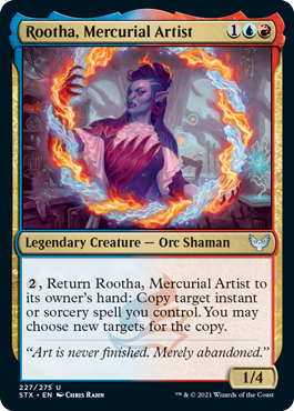 Rootha, Mercurial Artist (Foil)