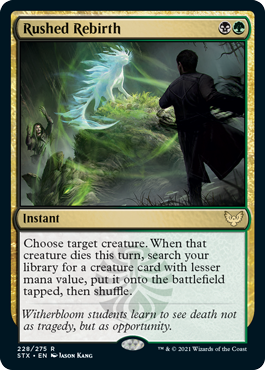 Rushed Rebirth (Foil)