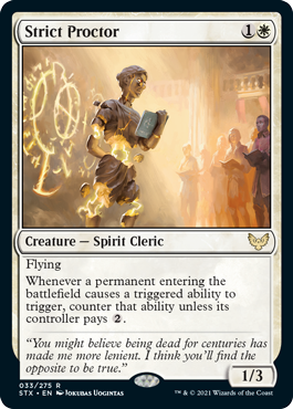 Strict Proctor (Foil)