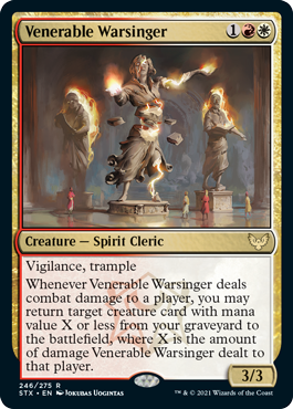 Venerable Warsinger (Foil)