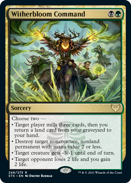 Witherbloom Command (Foil)