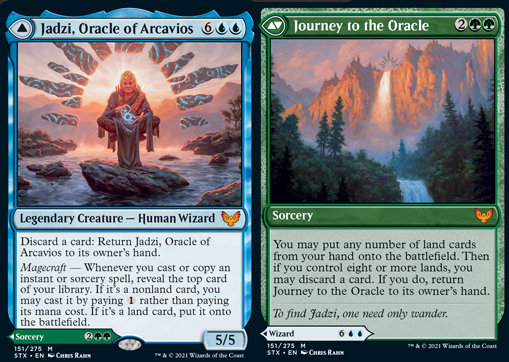 Jadzi, Oracle of Arcavios // Journey to the Oracle Jadzi, Oracle of Arcavios // Journey to the Oracle