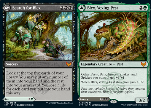 Blex, Vexing Pest // Search for Blex