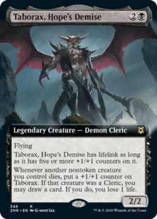 Taborax, Hope's Demise (Extended Art) (Foil)