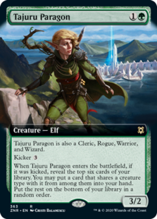 Tajuru Paragon (Extended Art) (Foil)