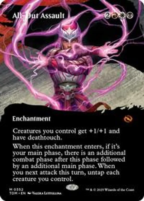 All-Out Assault (Borderless) (Foil)