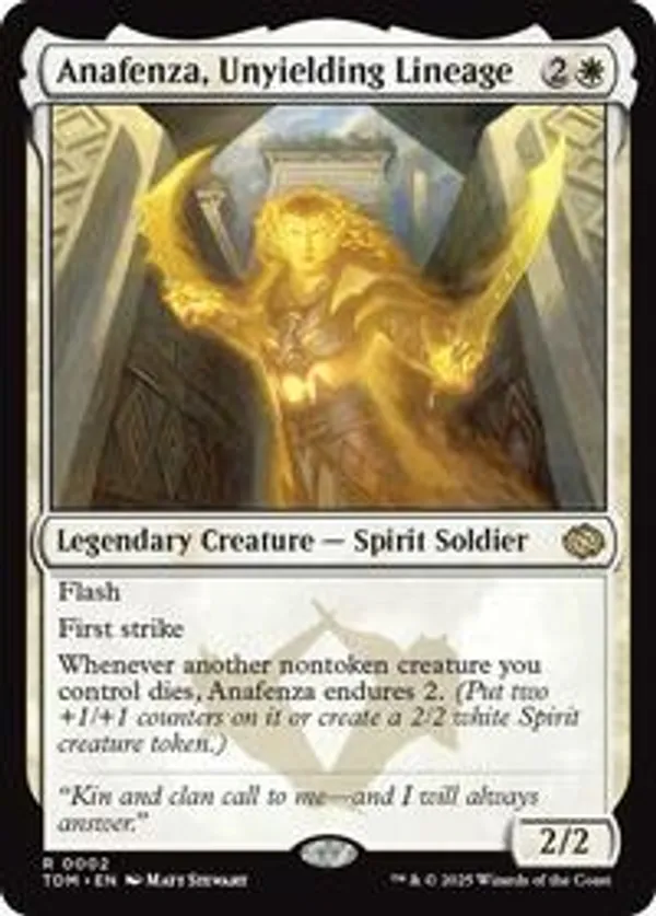 Anafenza, Unyielding Lineage (Foil)