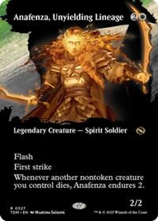 Anafenza, Unyielding Lineage (Borderless) (Foil)