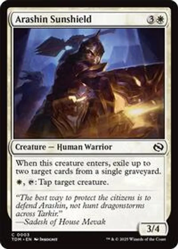 Arashin Sunshield (Foil)