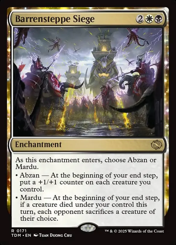 Barrensteppe Siege (Foil)
