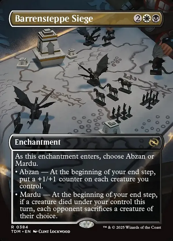 Barrensteppe Siege (Borderless) (Foil)