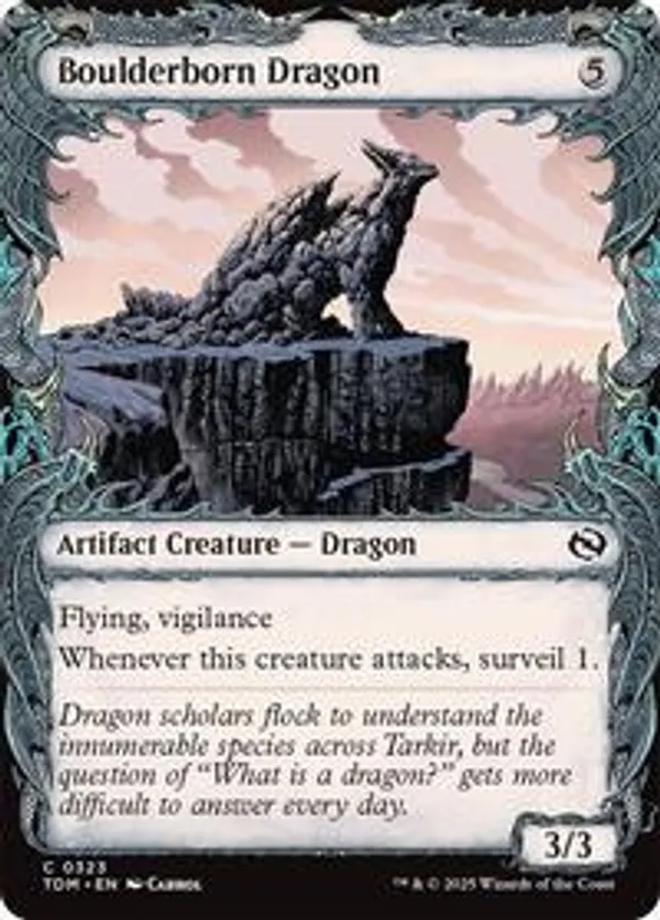Boulderborn Dragon (Showcase) (Foil)