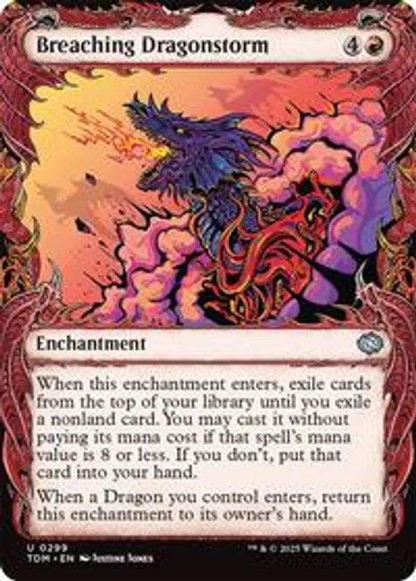 Breaching Dragonstorm (Showcase) (Foil)