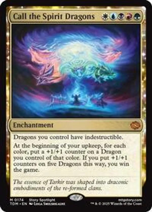 Call the Spirit Dragons (Foil)