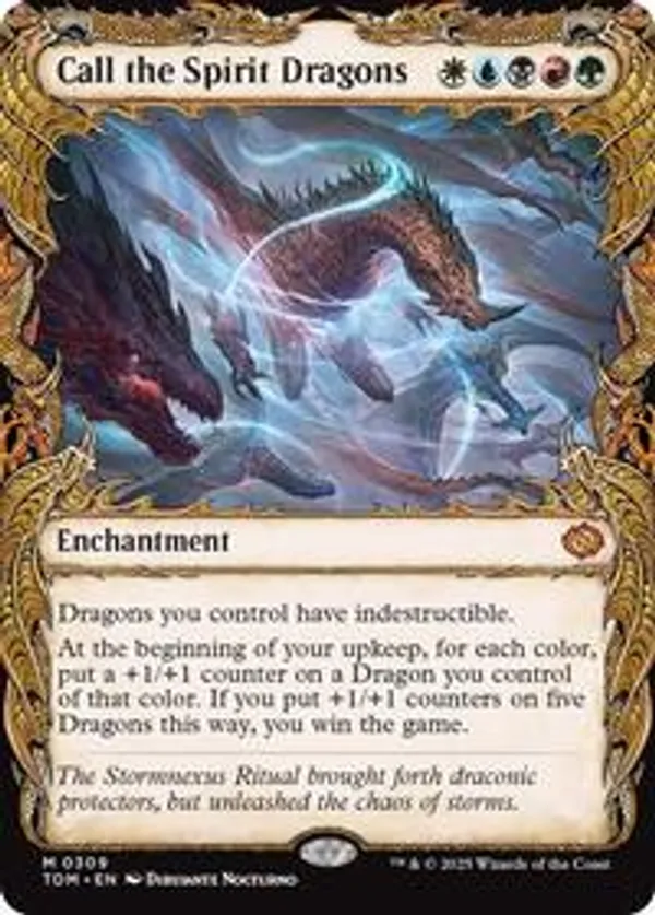 Call the Spirit Dragons (Showcase) (Foil)