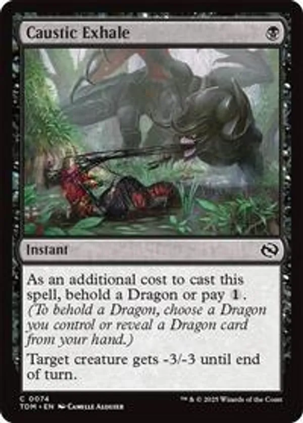 Caustic Exhale (Foil)