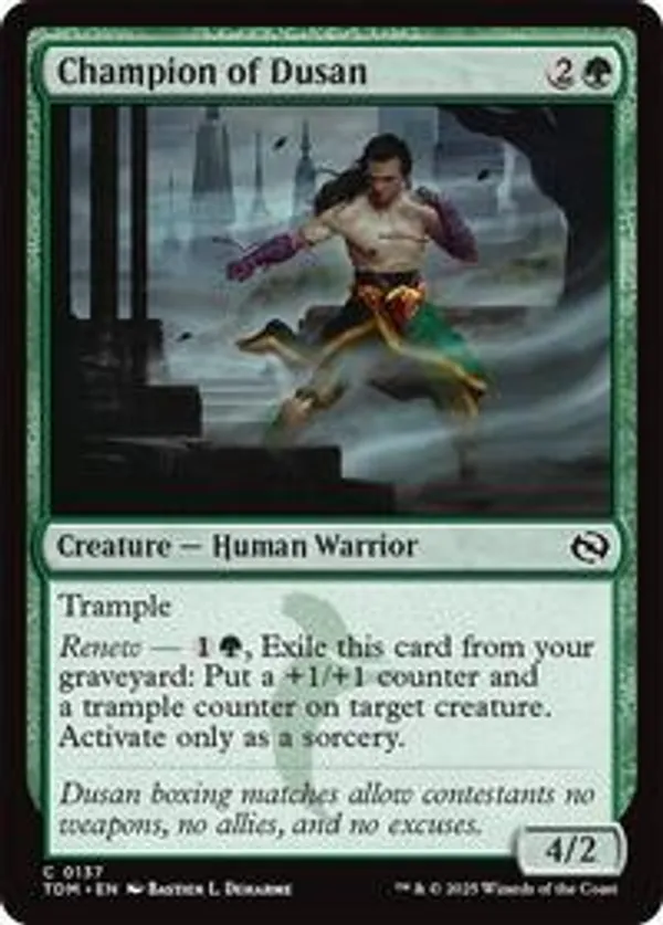 Champion of Dusan (Foil)