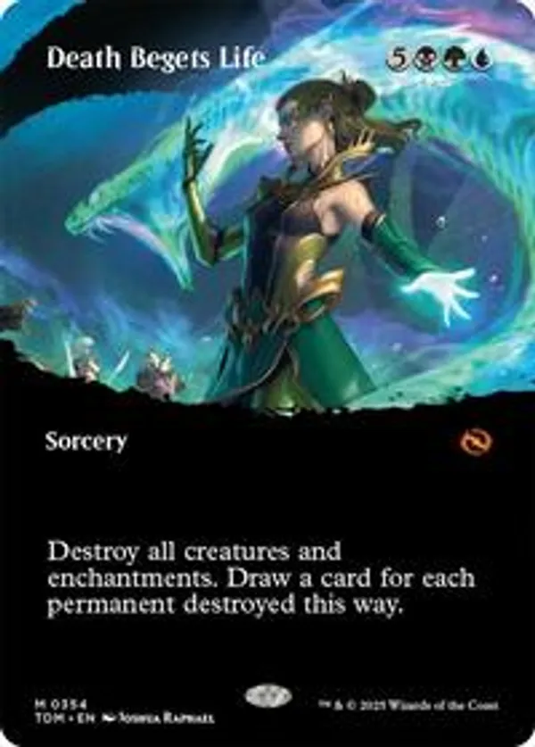 Death Begets Life (Borderless)