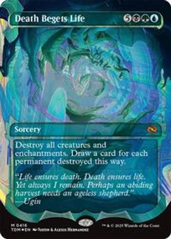 Death Begets Life (Showcase) (Halo Foil) (Foil)
