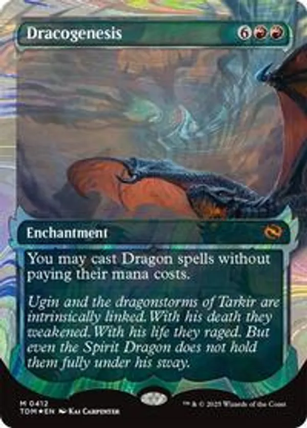 Dracogenesis (0412) (Showcase) (Halo Foil) (Foil)