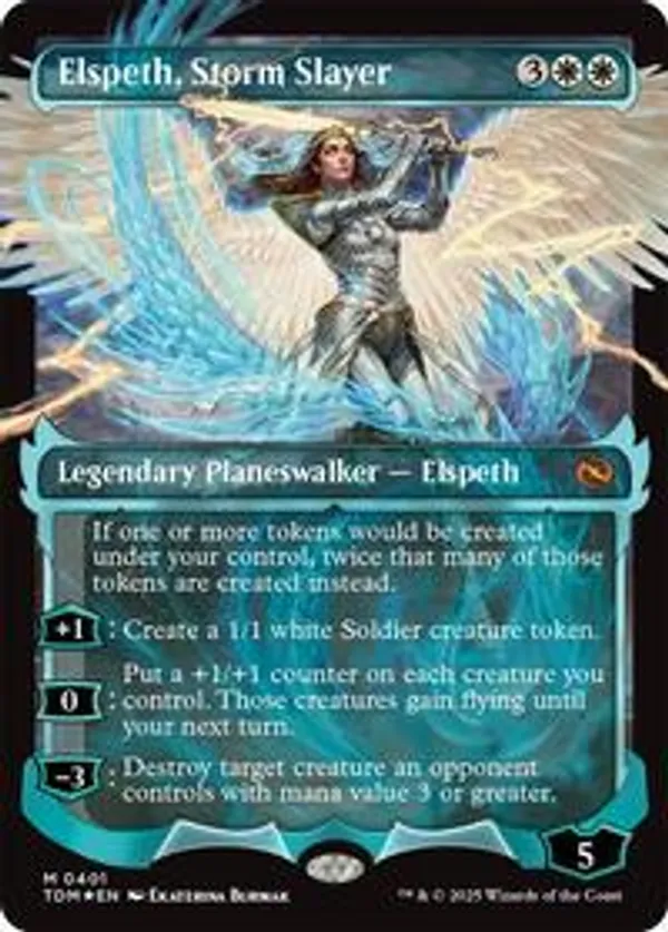 Elspeth, Storm Slayer (Showcase) (Foil)