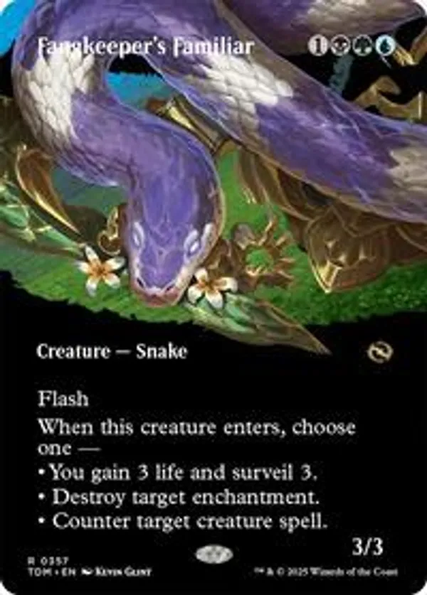 Fangkeeper's Familiar (Borderless) (Foil)