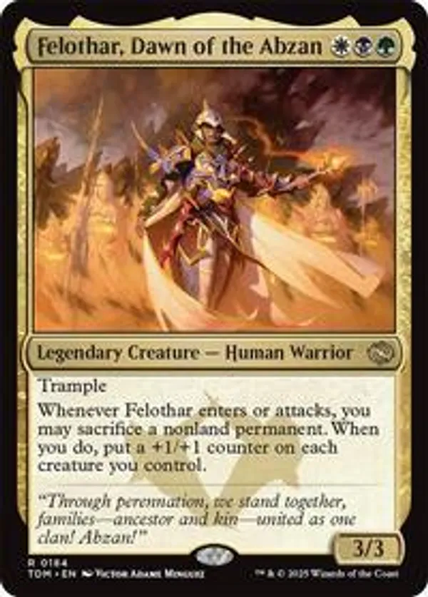 Felothar, Dawn of the Abzan (Foil)