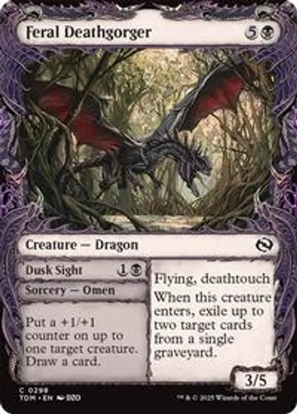 Feral Deathgorger (Showcase) (Foil)