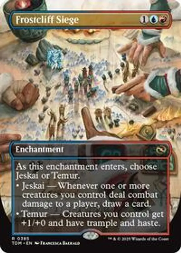 Frostcliff Siege (Borderless) (Foil)