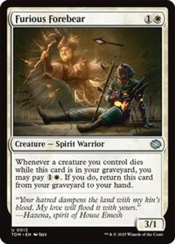 Furious Forebear (Foil)