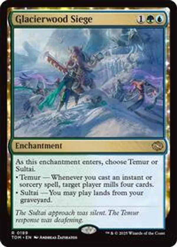 Glacierwood Siege (Foil)