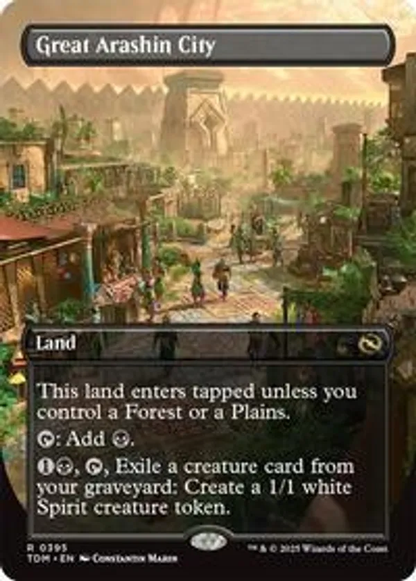 Great Arashin City (Borderless) (Foil)